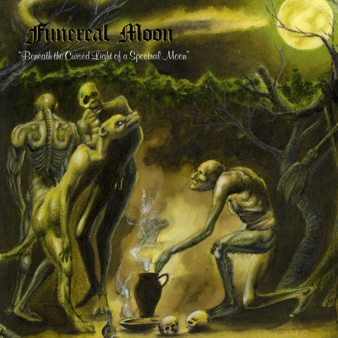 Funereal Moon "Beneath the Cursed Light of a Spectral Moon" LP