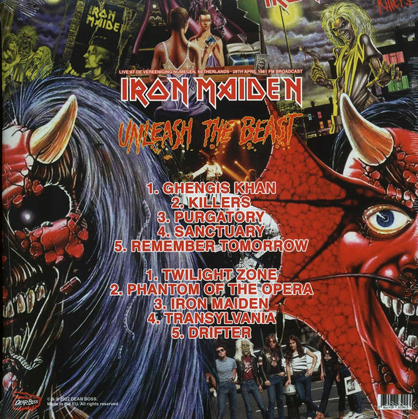 Iron Maiden "Unleash The Beast" LP