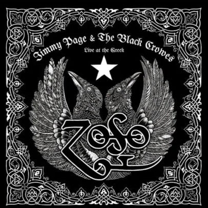 Jimmy Page and The Black Crowes "Live at the Greek" 2xLP