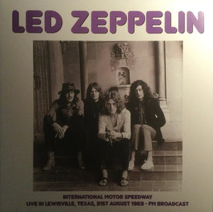 Led Zeppelin "International Motor Speedway, Live In Lewisville, Texas" LP