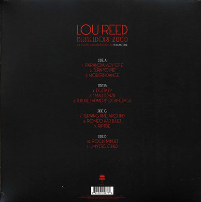 Lou Reed "Dusseldorf 2000 Volume 1: The Classic German Broadcast" 2xLP