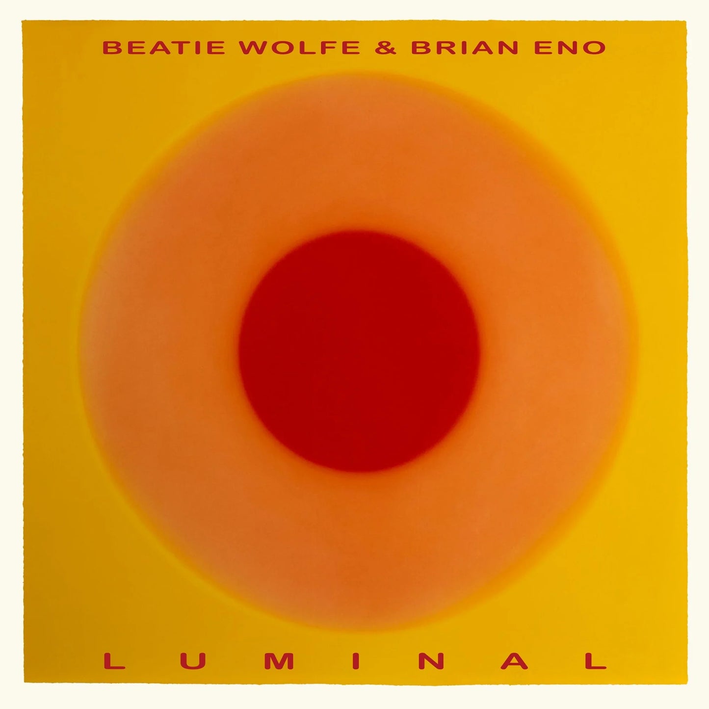Brian Eno and Beatie Wolf "Luminal" LP