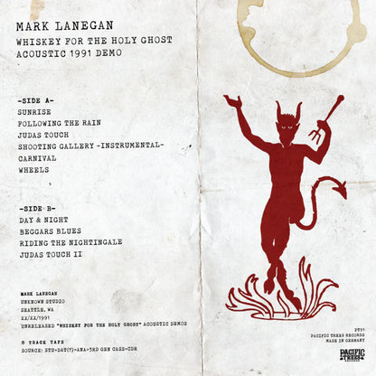 Mark Lanegan "Whiskey For The Holy Ghost - Acoustic 1991 Demo" LP