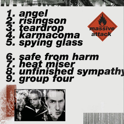 Massive Attack  "Live Heaven - Stockholm, Sweden 1998" LP