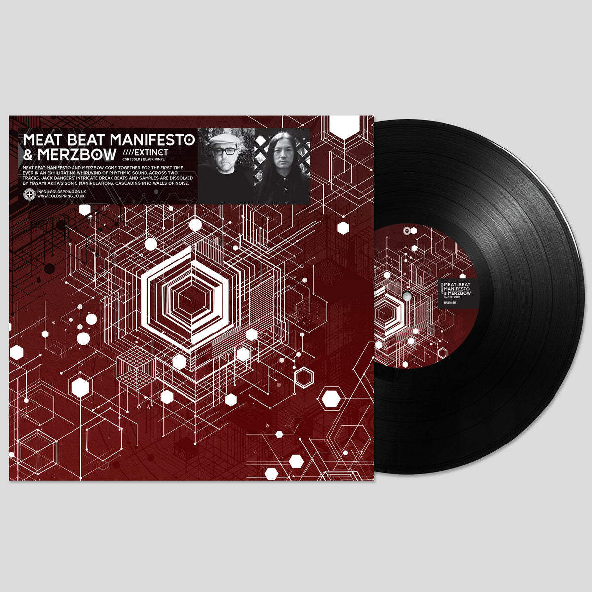 Meat Beat Manifesto and Merzbow "Extinct" LP