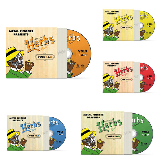MF DOOM "Special Herbs" 5xCD Bundle