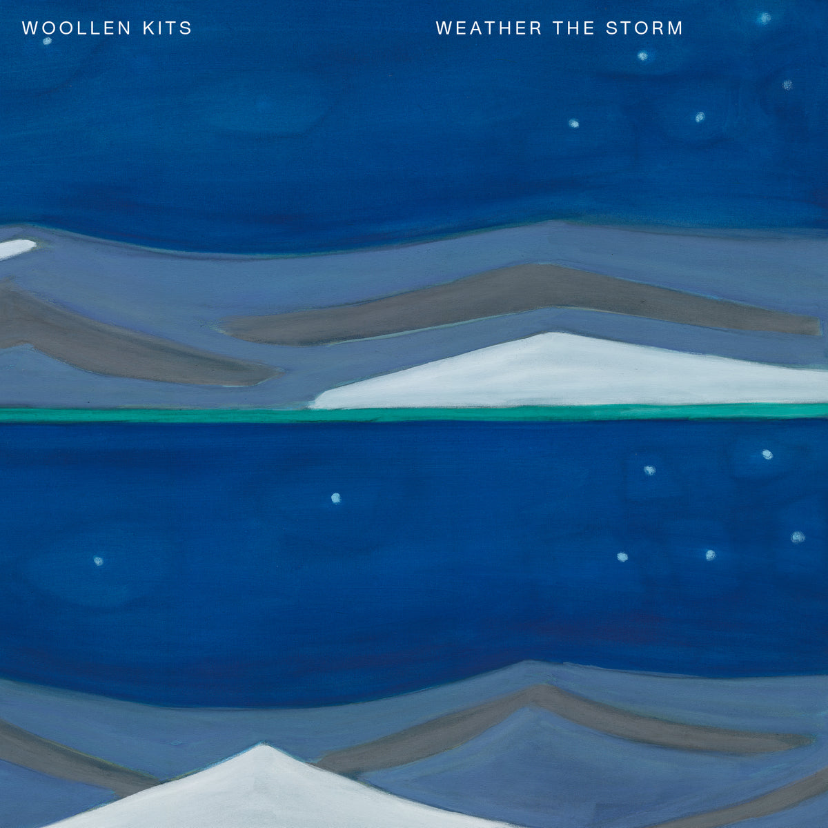 Woollen Kits “Weather The Storm” LP cover