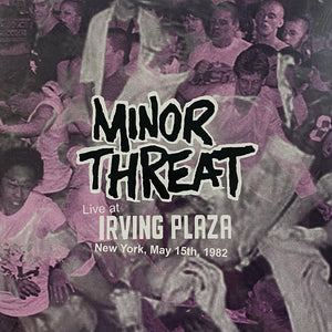Minor Threat "Live at Irving Plaza, NYC 1982" LP