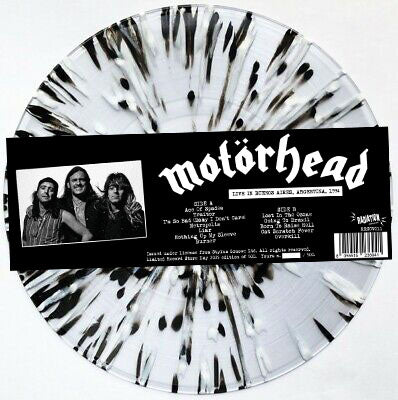 Motorhead "Live in Buenos Aires, Argentina, 1994" LP