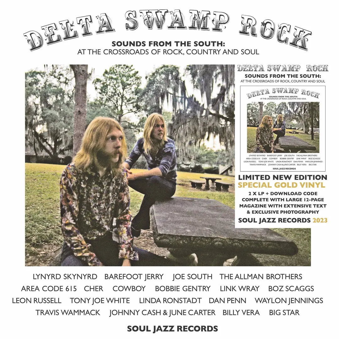V/A "Delta Swamp Rock - Sounds From The South: at The Crossroads of Rock, Country and Soul" 2xLP