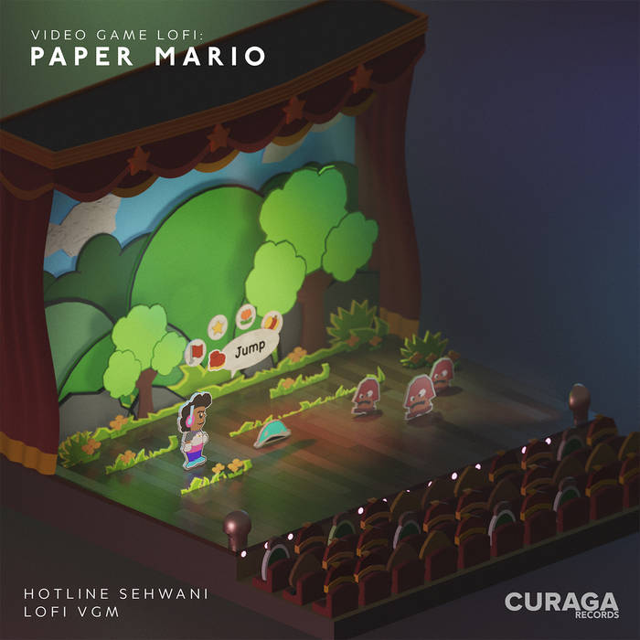 Video Game LoFi "Paper Mario - Hotline Sehwani" LP