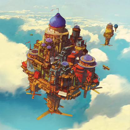 Paul Aubry "Airborne Kingdom (Original Soundtrack)" 2xLP