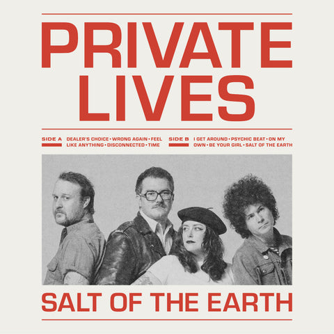 Private Lives "Salt of the Earth" LP