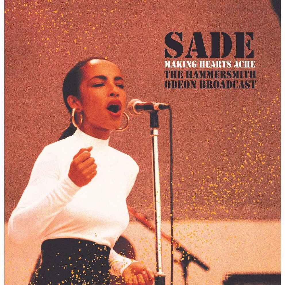 Sade "Making Hearts Ache: Live At The Hammersmith Odeon" LP