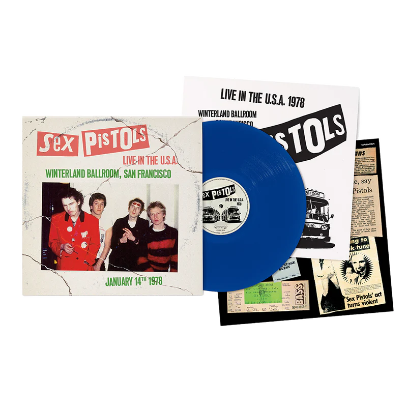 Sex Pistols "Live in the USA 1978, Winterland Ballroom, San Francisco" LP