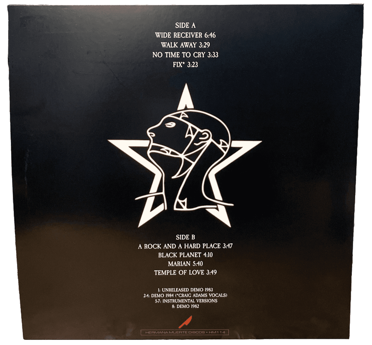 Sisters of Mercy "Demos and Rarities Vol. 1" LP