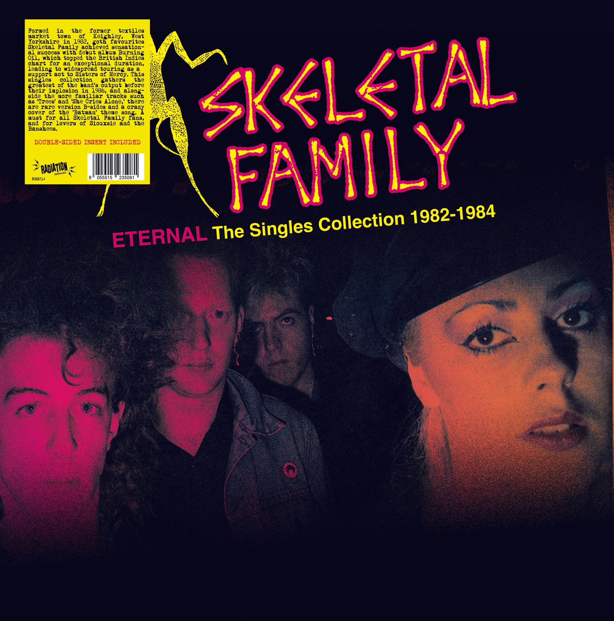 Skeletal Family "Eternal: The Singles Collection 1982-1984" LP