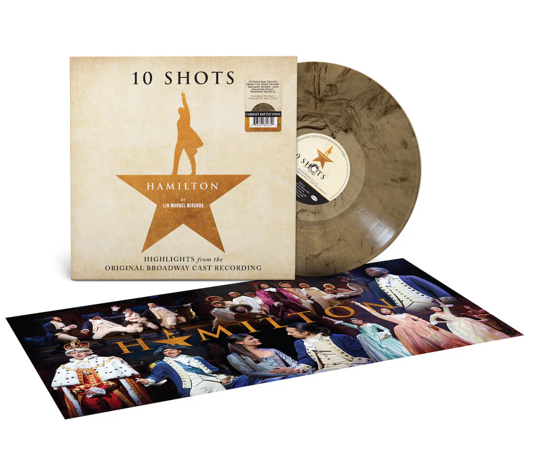 V/A - Lin-Manuel Miranda, Leslie Odom Jr., Phillipa Soo, Daveed Diggs & Christopher Jackson "Hamilton: 10 Shots (Highlights From The Original Broadway Cast Recording)" LP