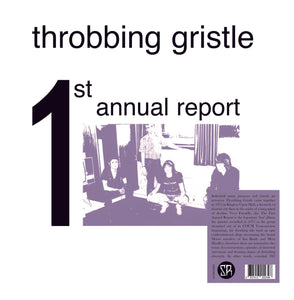 Throbbing Gristle "1st Annual Report" LP