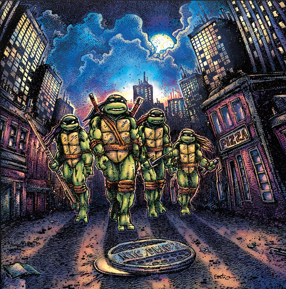 John DuPrez "Teenage Mutant Ninja Turtles OST" 2xLP