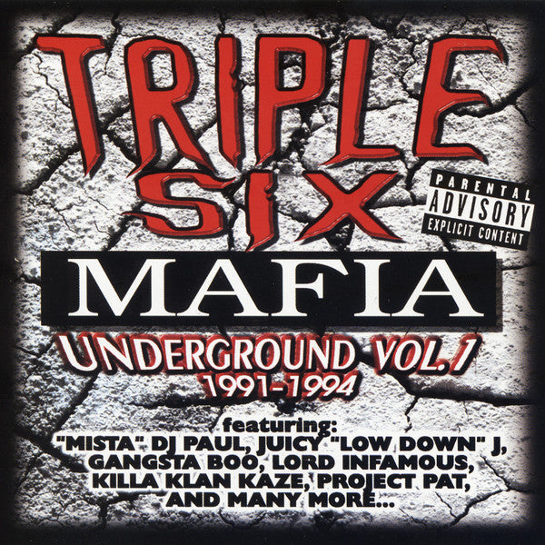 Triple Six Mafia "Underground Vol. 1" 2xLP