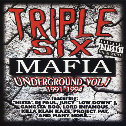 Triple Six Mafia "Underground Vol. 1" 2xLP