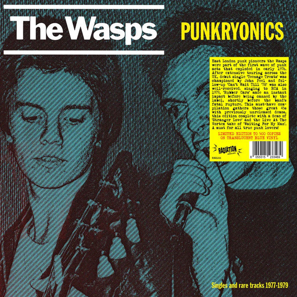 Wasps, The "Punkytronics - Singles and Rare Tracks 1977-1979" LP