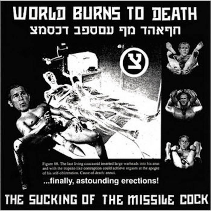 World Burns to Death "The Sucking Of The Missile Cock" LP