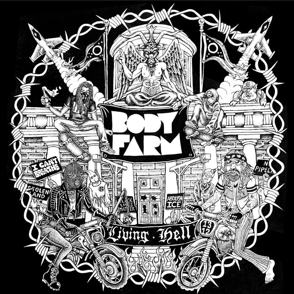 Body Farm "Living Hell" - Tape