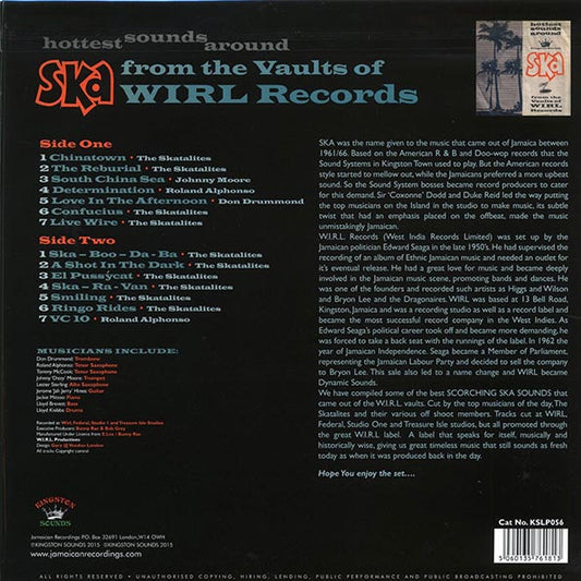 V/A "Ska From The Vaults Of WIRL Records" LP
