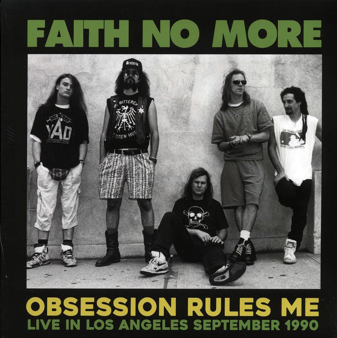 Faith No More	"Obsession Rules Me: Live In Los Angeles, September 1990" LP