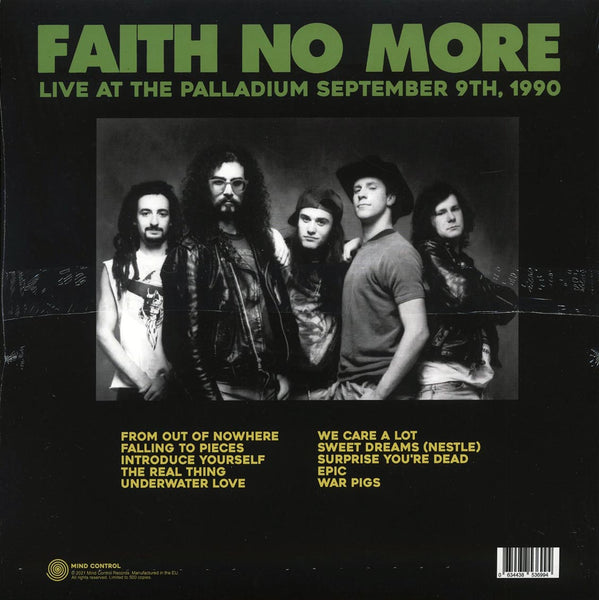 Faith No More	"Obsession Rules Me: Live In Los Angeles, September 1990" LP