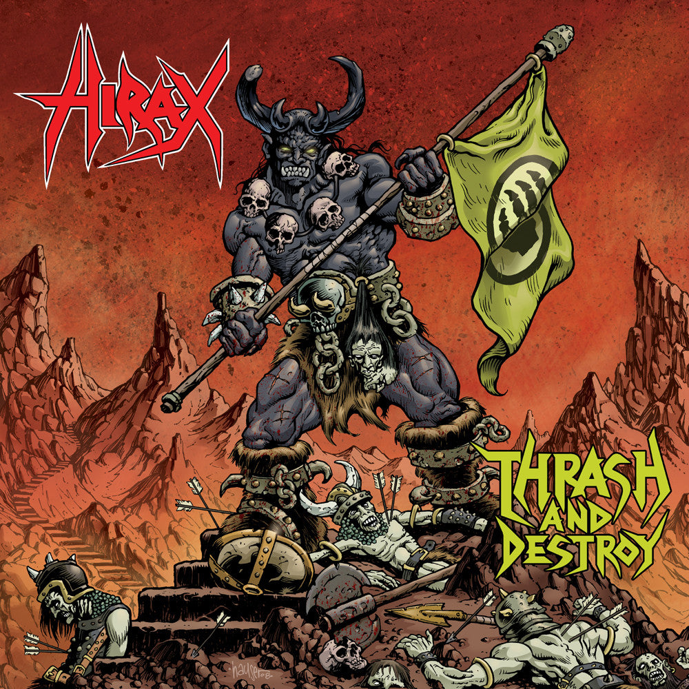 Hirax "Thrash and Destroy" 2xLP - Dead Tank Records