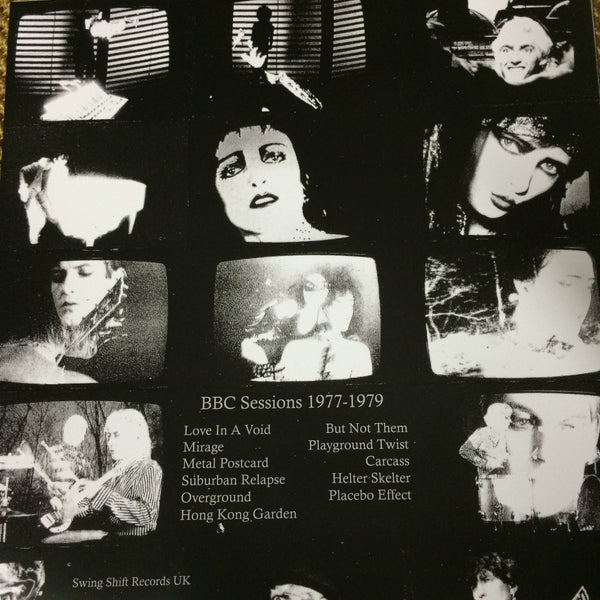Siouxsie and the Banshees "BBC Sessions. 77-79" LP - Dead Tank Records - 2