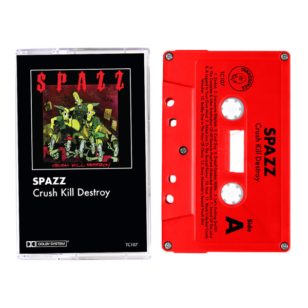 Spazz "Crush Kill Destroy" - Tape