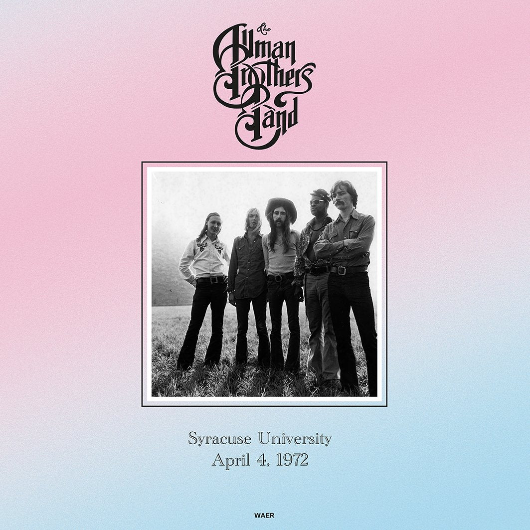 Allman Brothers Band "Syracuse University April 4, 1972" LP