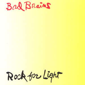 Bad Brains "Rock for Light" LP