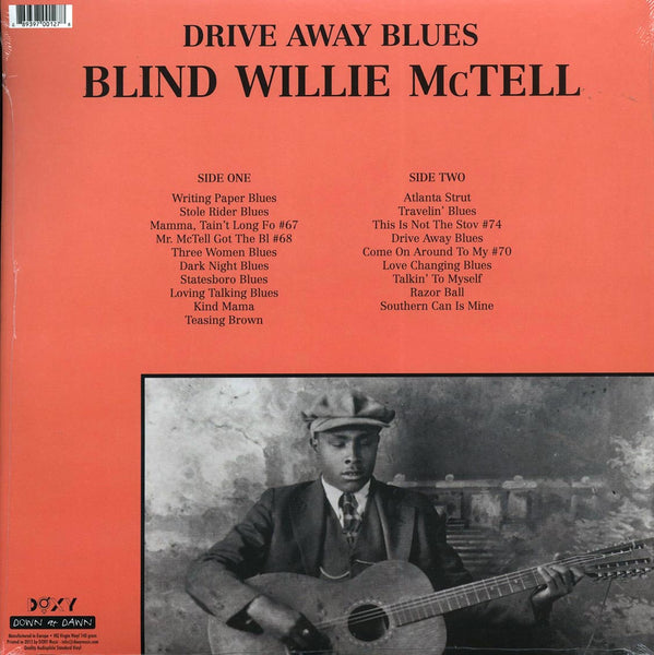 Blind Willie McTell "Drive Away Blues" LP
