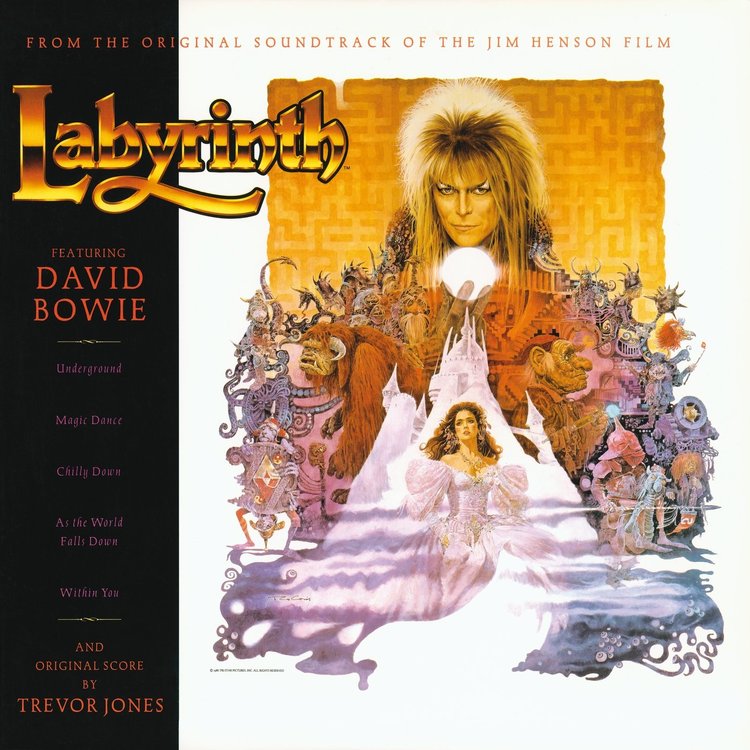 Labyrinth Soundtrack featuring David Bowie - LP