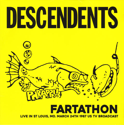 Descendents "Fartathon: Live in St. Louis, MO. March 24th 1987" LP