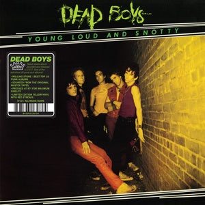 Dead Boys "Young Loud and Snotty" LP