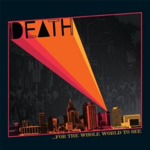 Death "For The Whole World To See" LP - Dead Tank Records