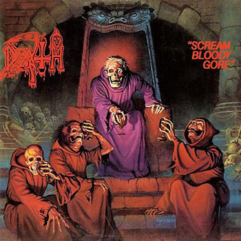 Death "Scream Bloody Gore" LP - Dead Tank Records - 1