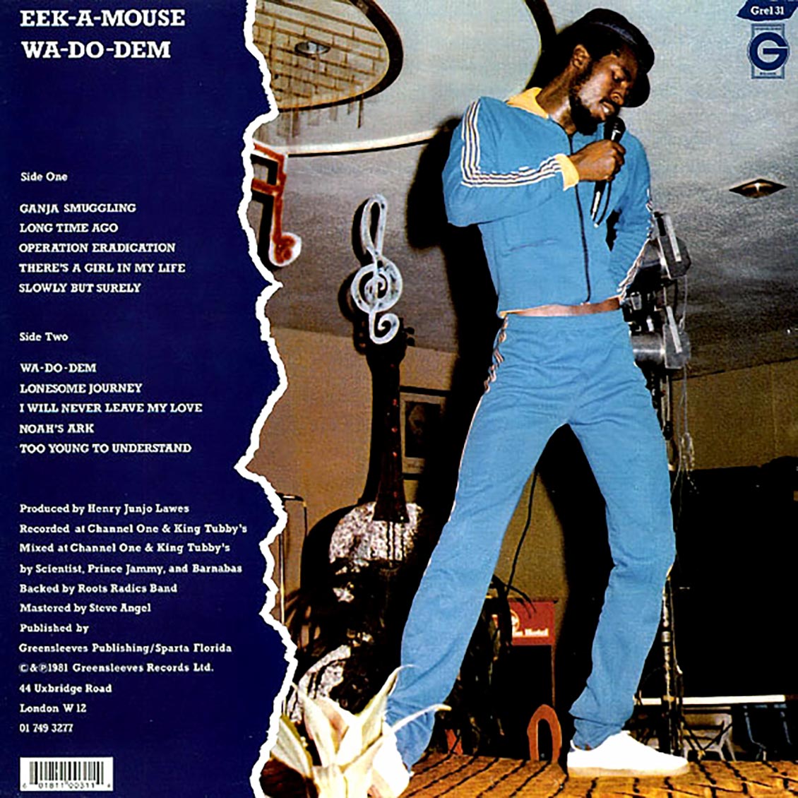 Eek A Mouse "Wa Do Dem" LP
