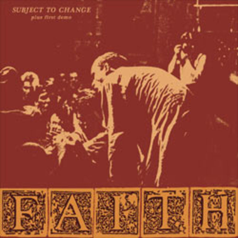 Faith "Subject to Change" LP - Dead Tank Records