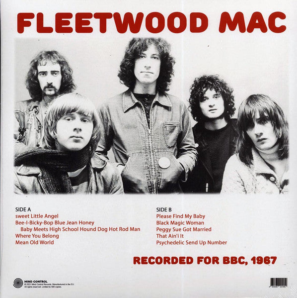Fleetwood Mac "Recorded For BBC, 1967" LP