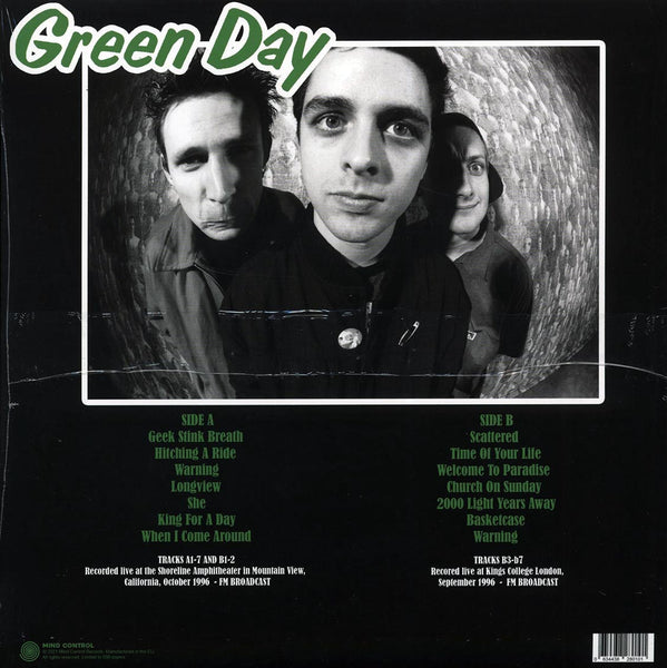 Green Day "You Know Where We'll Be Found: Rare & Acoustic Tracks" LP