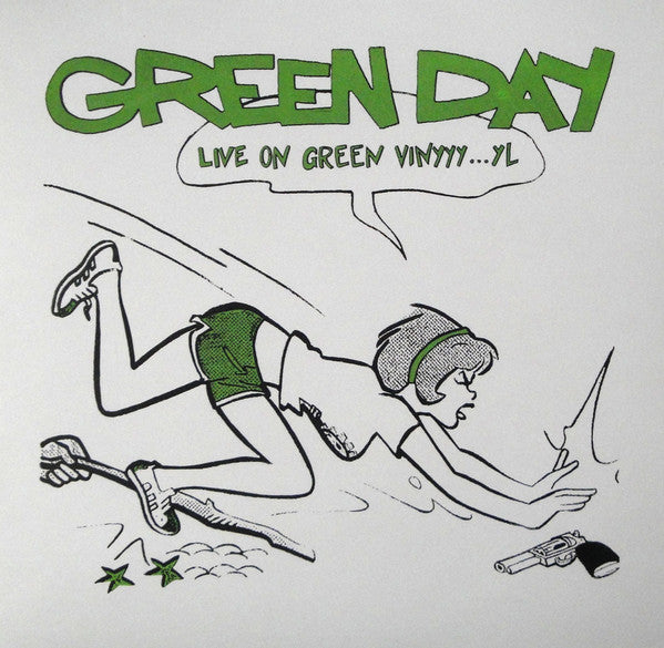 Green Day “Kerplunk!” 12” Green, White, & Clear Splatter Vinyl LP