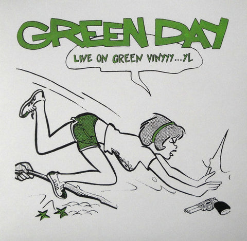 Green Day "Live on Green Vinyl" LP