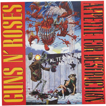 Guns N' Roses "Appetite For Destruction Alternative Album" (white vinyl) LP